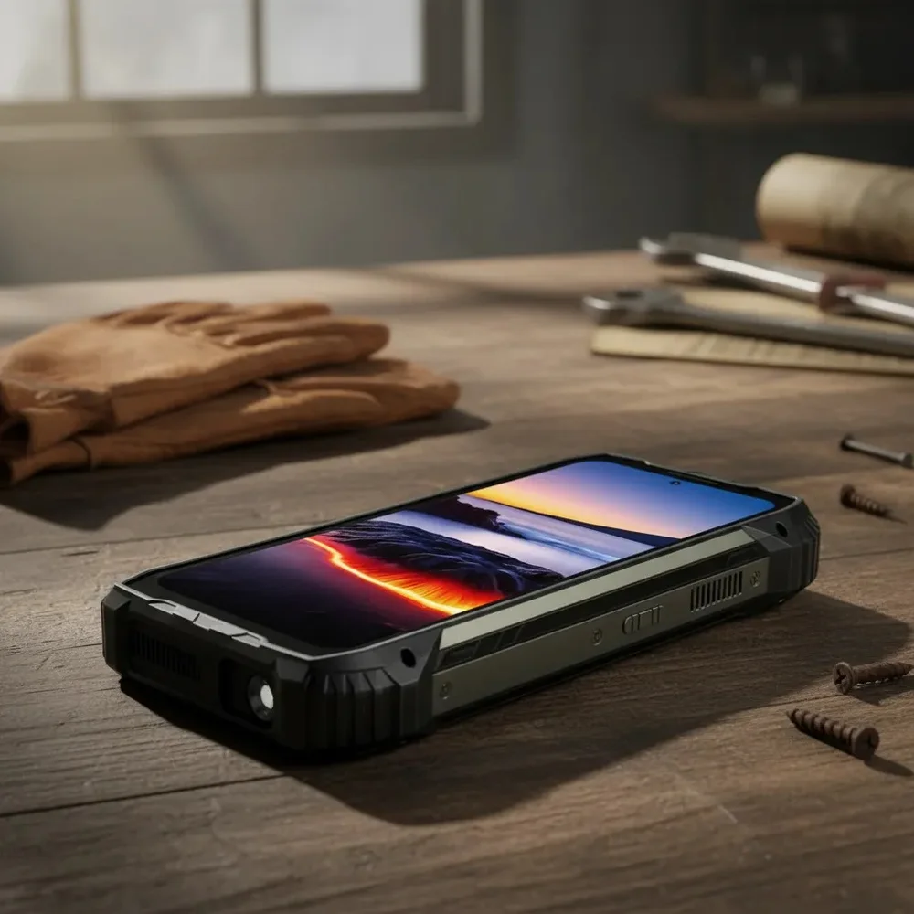 Imagem 3 de 5 do produto Smartphone Blackview Xplore 2 5g Nfc Com Projetor Bateria 20000mah 36gb Ram 256gb preto