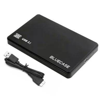 Case Para Hd/ssd 2,5 Preto Sata Usb 3.0 Bluecase Bcpu3-01