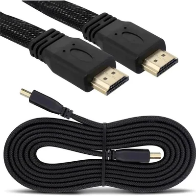 Cabo HDMI 4k 2.0 Ultra Hd 3 Metro Alta Definição Com Hdr, 3d, Ethernet E Construção Blindada, Compatível Com Ps4, Ps5, XBOX, Tv, Monitor E Projetor