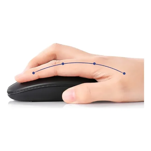 Mouse Sem Fio Usb Notebook PC Wireless Preto Altomex Ag-690