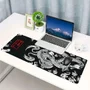 Novo Mouse Pad Gamer Deskpad Speed Extra Grande Borda Costurada Profissional 120x40  - Dragão Chinês Japonês