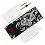 Novo Mouse Pad Gamer Deskpad Speed Extra Grande Borda Costurada Profissional 70x35  - Dragão Chinês Japonês