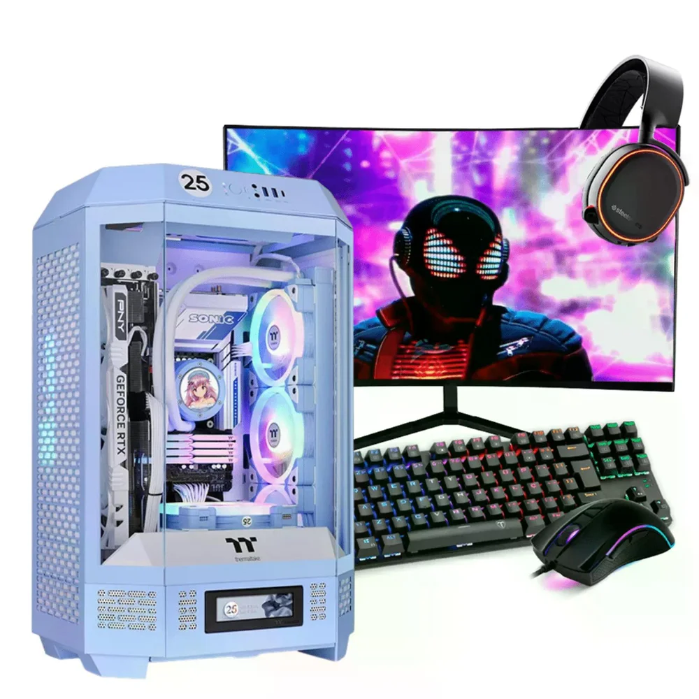 PC Gamer Completo Intel i7 14700f, RTX 5060, 16gb Ddr5 RGB, SSD Nvme 1TB, 700w 80 Plus, G7dgyy7v-e