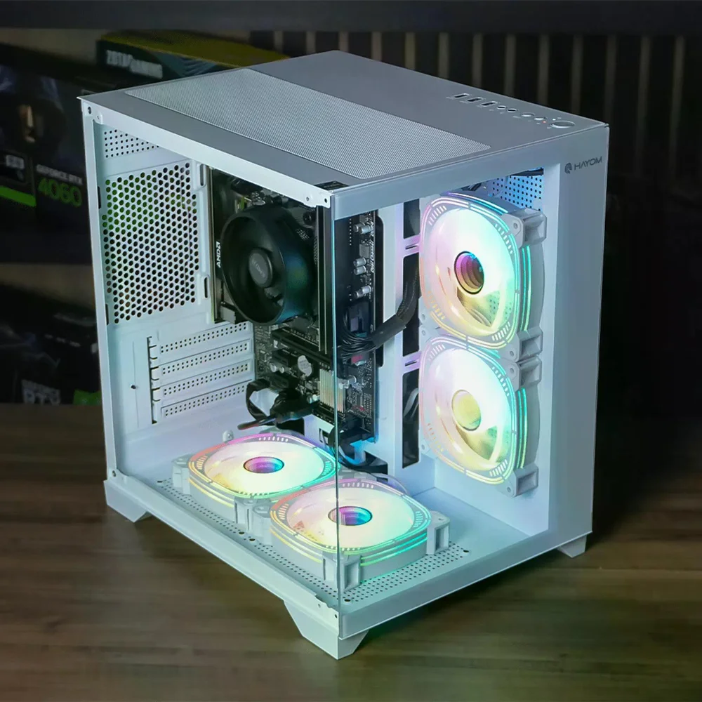 PC Gamer Completo Ryzen 3 3200g, 16gb Ddr4, SSD 480GB, 400w 80 Plus, Aqua3r4-e - view 3