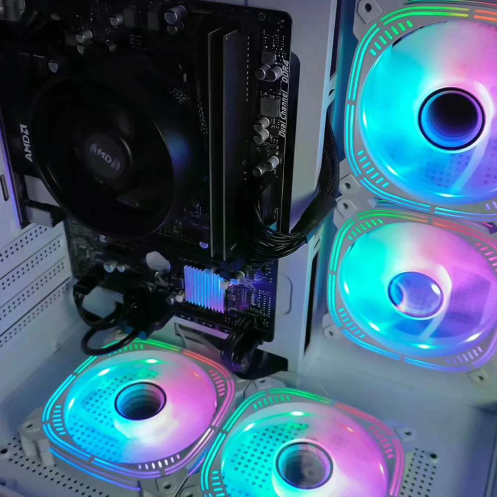 PC Gamer Completo Ryzen 3 3200g, 16gb Ddr4, SSD 480GB, 400w 80 Plus, Aqua3r4-e - view 4