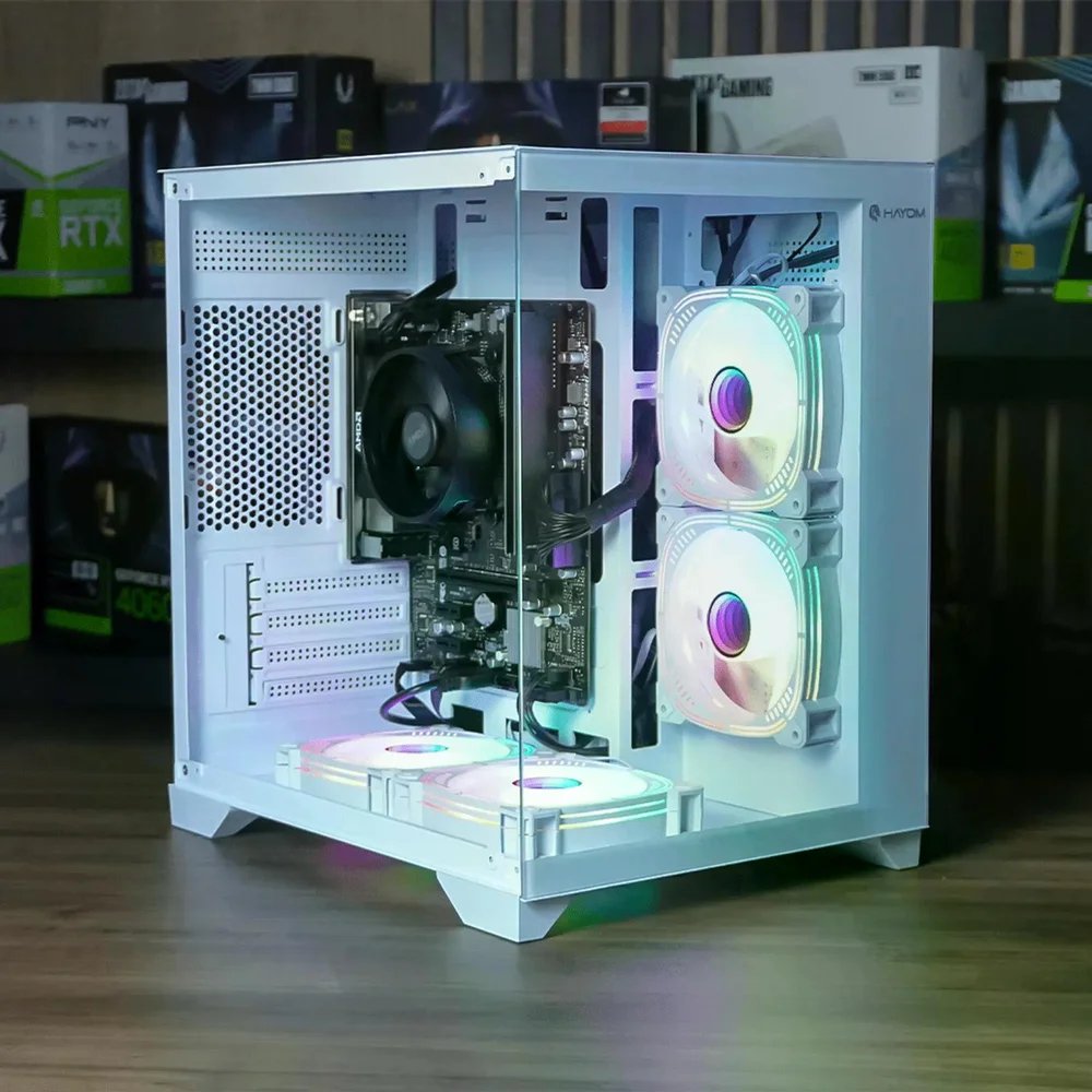 PC Gamer Completo Ryzen 3 3200g, 16gb Ddr4, SSD 480GB, 400w 80 Plus, Aqua3r4-e - view 5