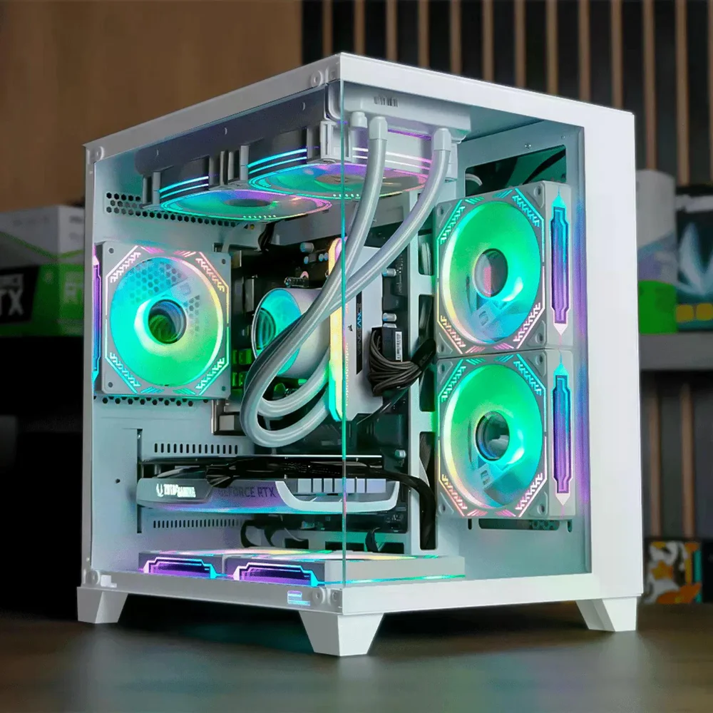 PC Gamer Completo Ryzen 5 4500, RTX 2060, 16gb Ddr4, SSD Nvme 500gb, 600w 80 Plus, PCr7g41-e - view 2