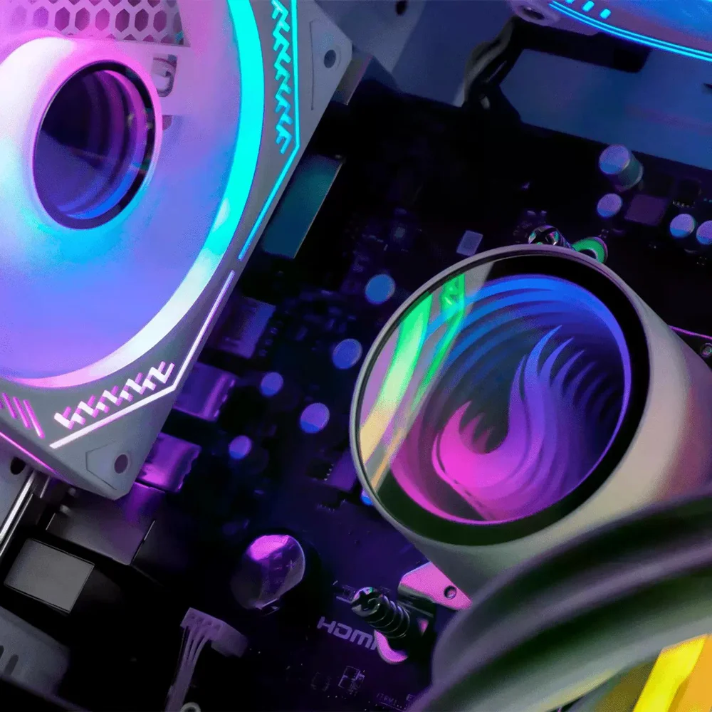 PC Gamer Completo Ryzen 5 4500, RTX 2060, 16gb Ddr4, SSD Nvme 500gb, 600w 80 Plus, PCr7g41-e - view 3