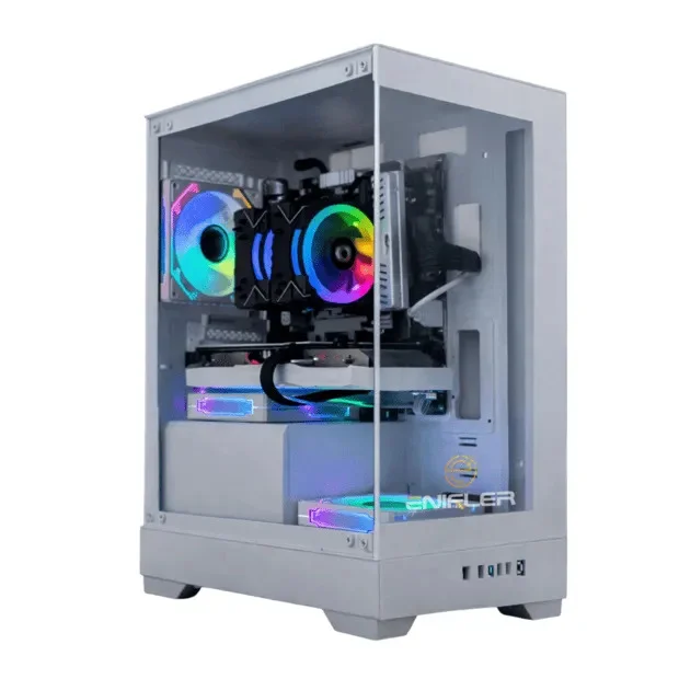 PC Gamer Completo Ryzen 5 5500, Rx 6600, 16gb Ddr4, SSD 480GB, 500w 80 Plus, PCtre003-e