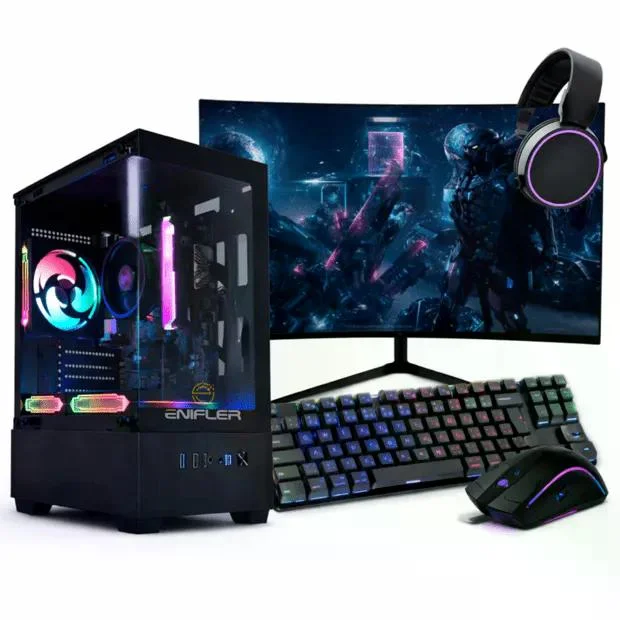 PC Gamer Completo Ryzen 3 5300g, 16gb Ddr4, SSD 480GB, 400w 80 Plus, PCrzn53g3-e
