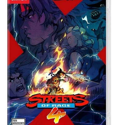 Jogo Streets Of Rage 4 Anniversary Edition Importado Nintendo Switch