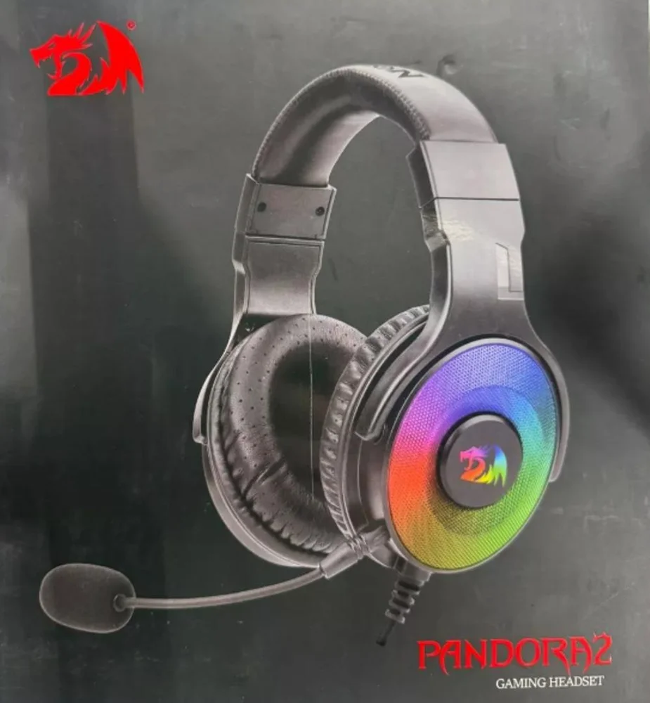 Imagem 2 de 2 do produto Fone De Ouvido Gamer Redragon Pandora 2 H350 RGB