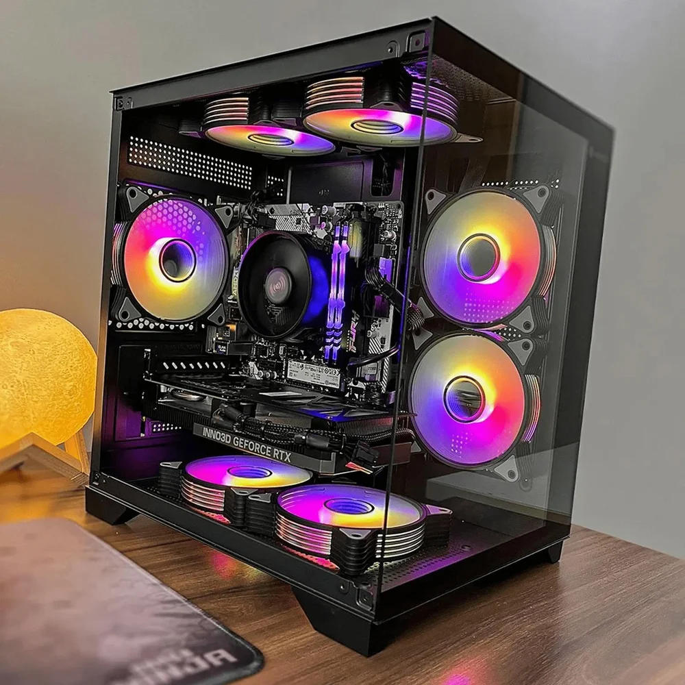 PC Gamer Completo Ryzen 5 5600, RTX 5060, 16gb Ddr4, SSD Nvme 500gb, 600w 80 Plus, V1ekyi5t-e - view 2