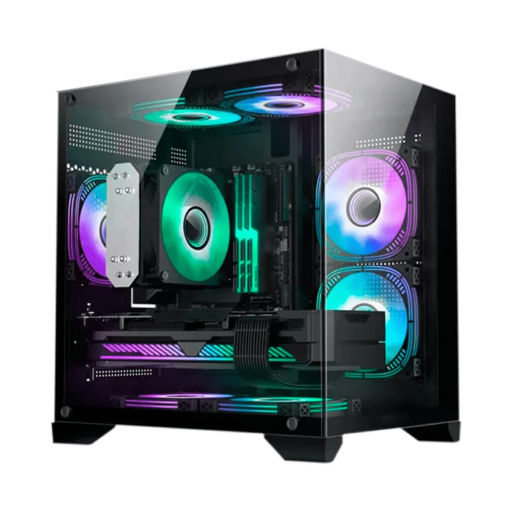PC Gamer Completo Ryzen 5 5600, RTX 5060, 16gb Ddr4, SSD Nvme 500gb, 600w 80 Plus, V1ekyi5t-e - view 3