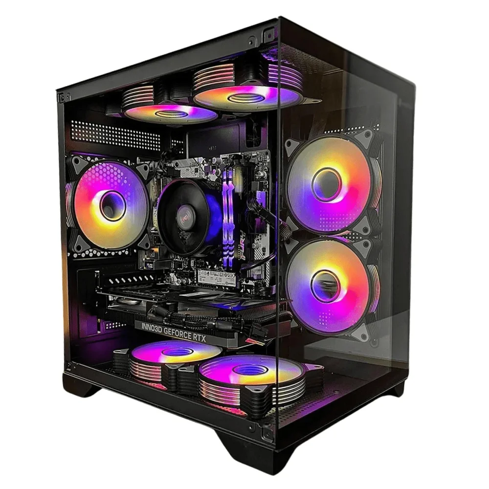 PC Gamer Completo Ryzen 5 5600, RTX 5060, 16gb Ddr4, SSD Nvme 500gb, 600w 80 Plus, V1ekyi5t-e - view 4