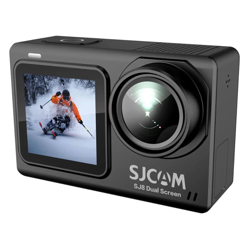 Câmera De Ação Sjcam Sj8 Dual Screen 12 Mp Wifi Preto