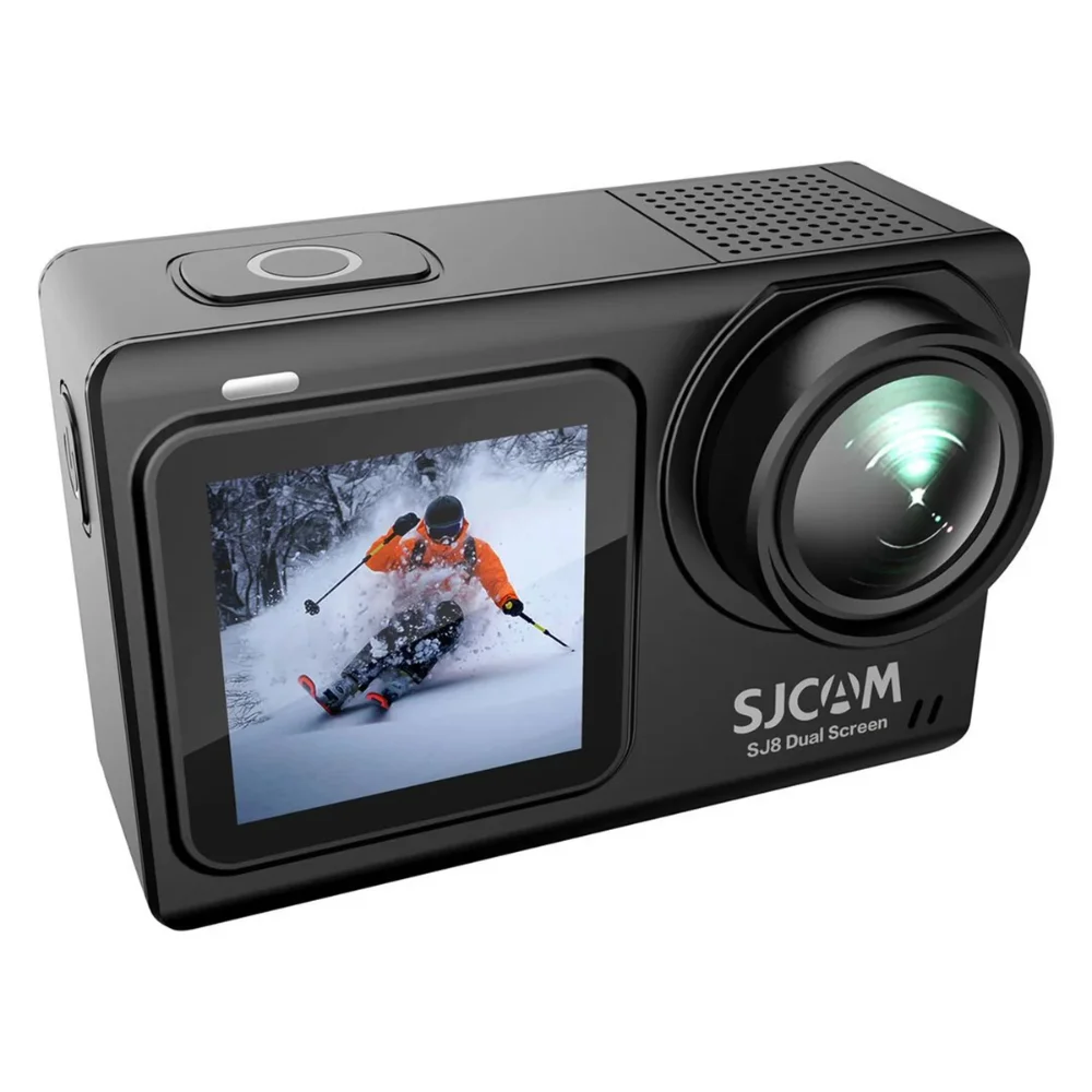 Câmera De Ação Sjcam Sj8 Dual Screen 12 Mp Wifi Preto