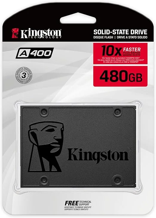 SSD, Kingston, Sa400s37/480g