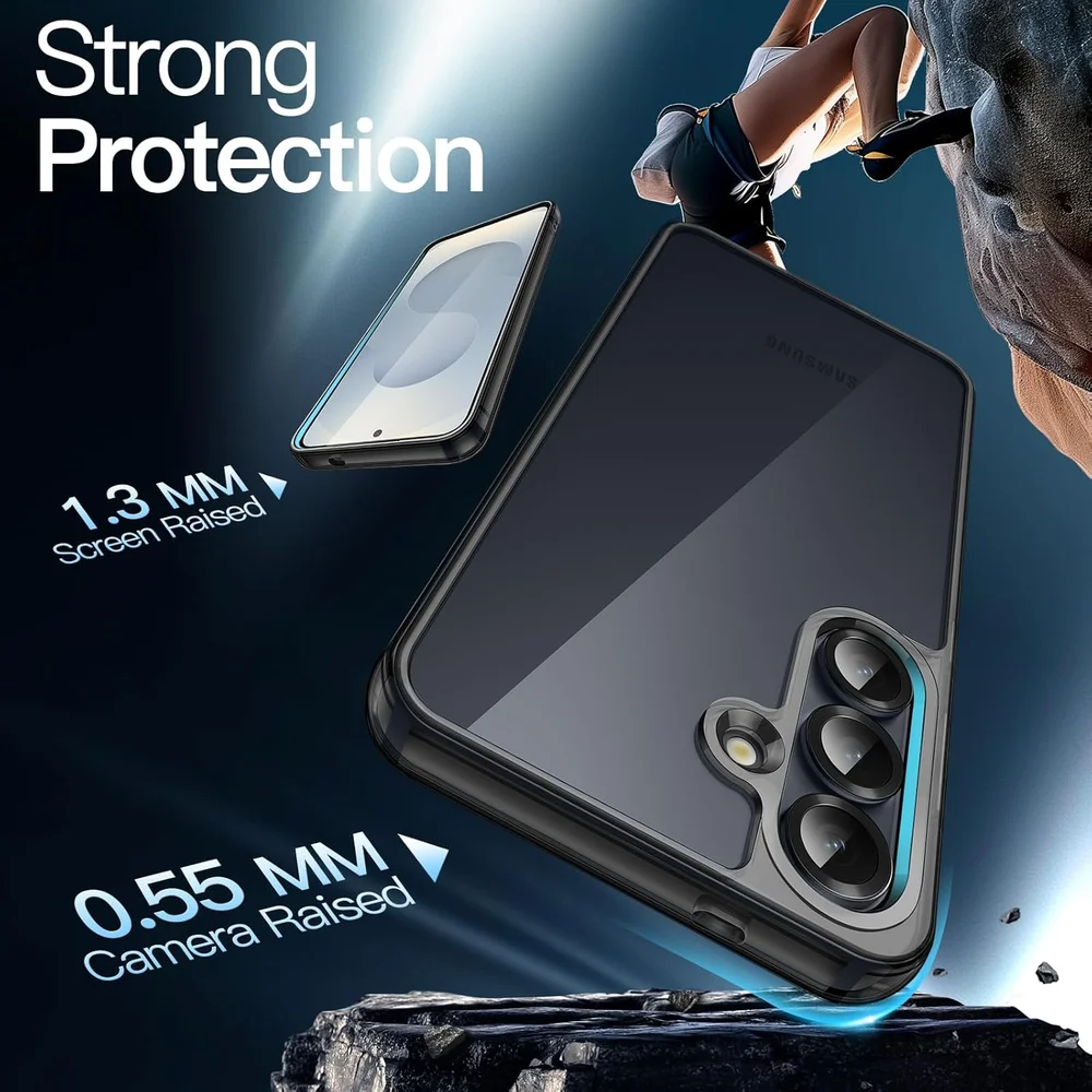 Imagem 3 de 5 do produto Capa Galaxy S25+  S25 Plus  Prova De Choque Anti Impacto