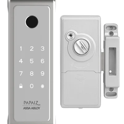 Fechadura Digital De Sobrepor Sl140 Biometria Senha Touch