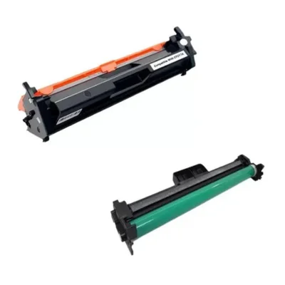 Kit Toner + Cilindro Compatível Hp 17a 19a