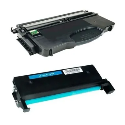 Kit Toner + Cilindro Compatível Lexmark E120