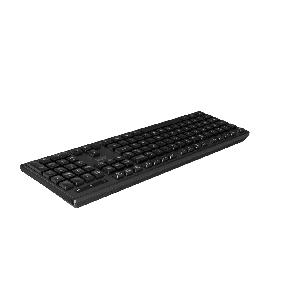 Imagem 5 de 5 do produto Kit Teclado E Mouse Sem Fio Aoc Abnt2 Ç Slim Lançamento