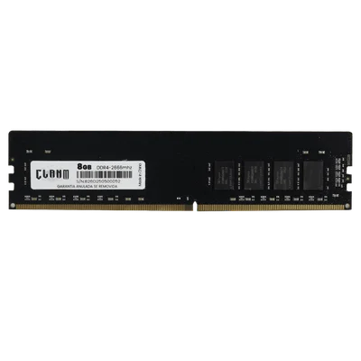 Memória Ram Clanm 8GB Ddr4 2666mhz Cl19 Desktop Preto