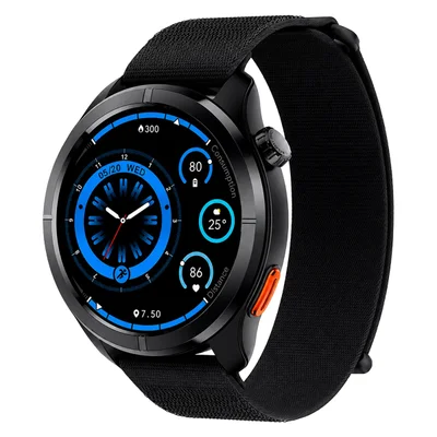 Smartwatch Haylou Solar Neo 2, Conexão Strava, Notificações, Chamadas, Assistente Voz - Preto