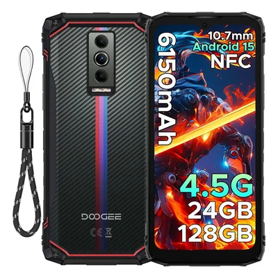Smartphone Doogee Blade 10 Energy 24gb Ram 128GB Ultra Fino Bateria 6150mah preto