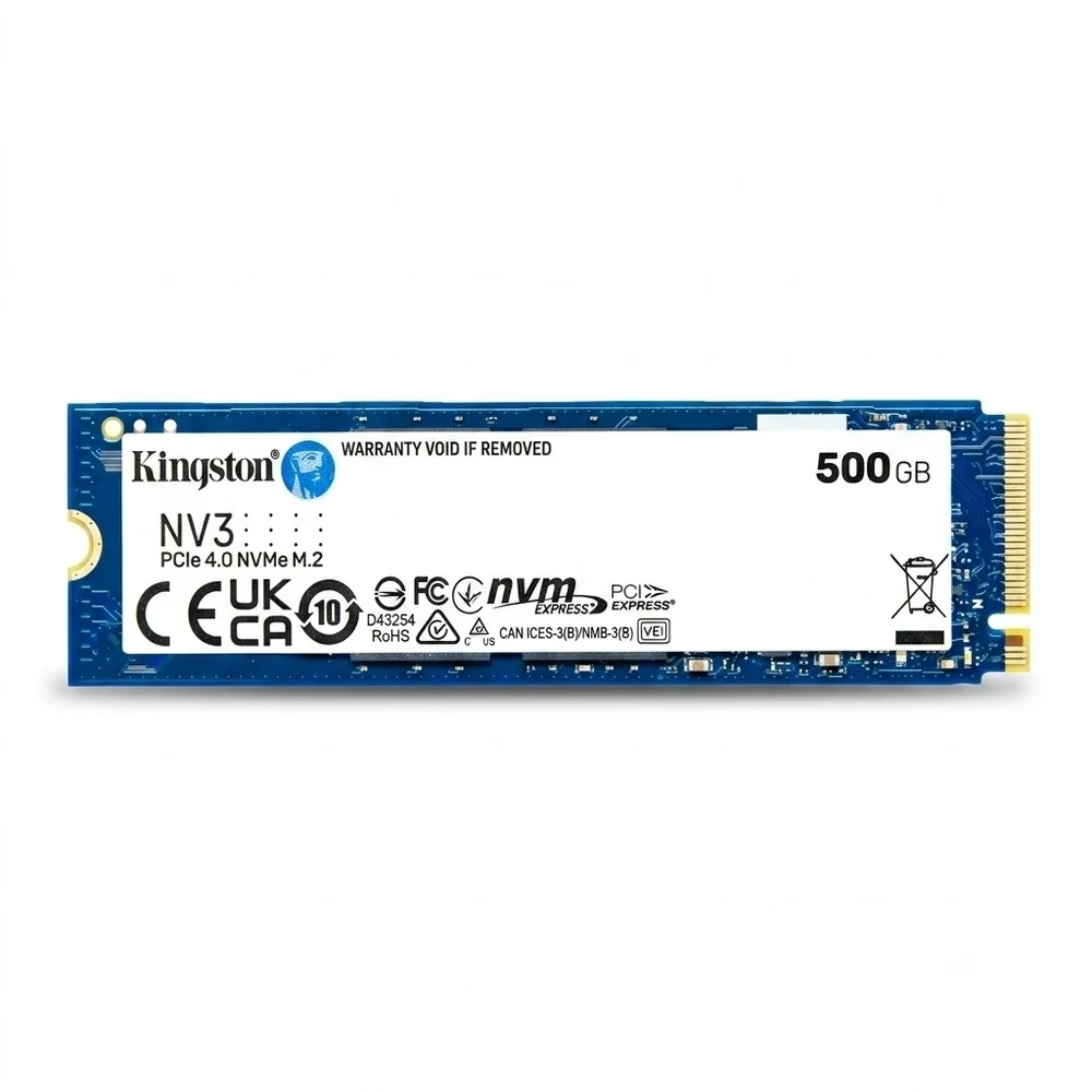 SSD Kingston Nv3 500gb M.2 Nvme Gen4 5000mb/s
