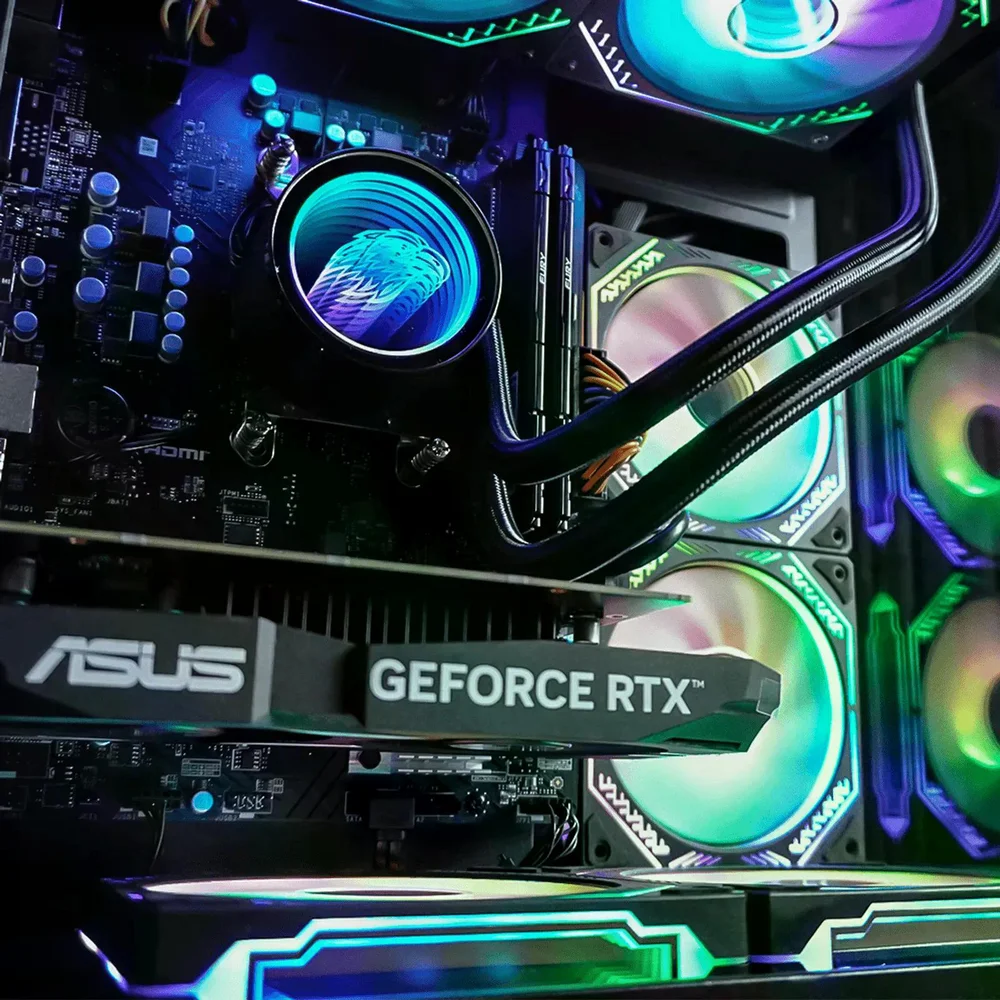 PC Gamer Completo Ryzen 5 5600x, RTX 5060, 16gb Ddr4, SSD Nvme 500gb, 600w 80 Plus, Bdp419gd-e - view 4