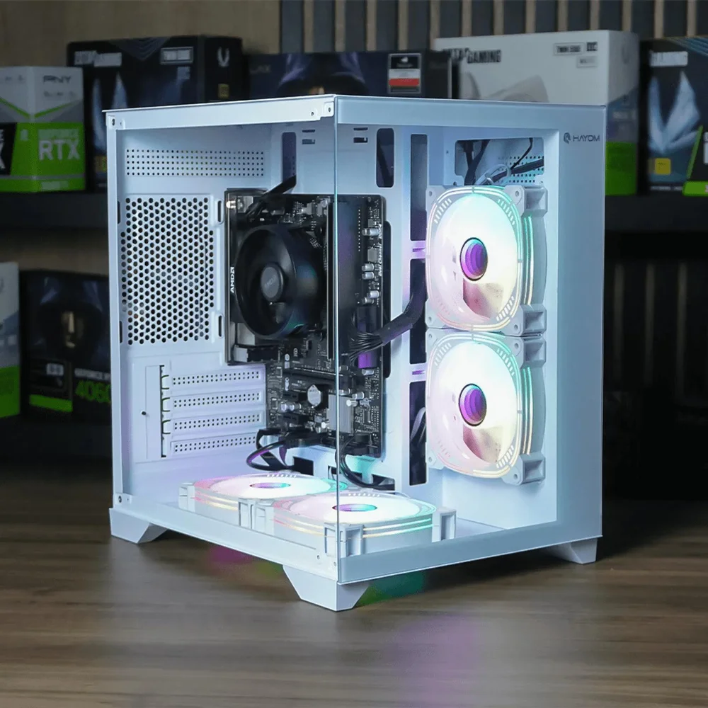 PC Gamer Completo Ryzen 5 5600gt, 16gb Ddr4, SSD Nvme 500gb, 500w 80 Plus, PCrise04-e - view 2