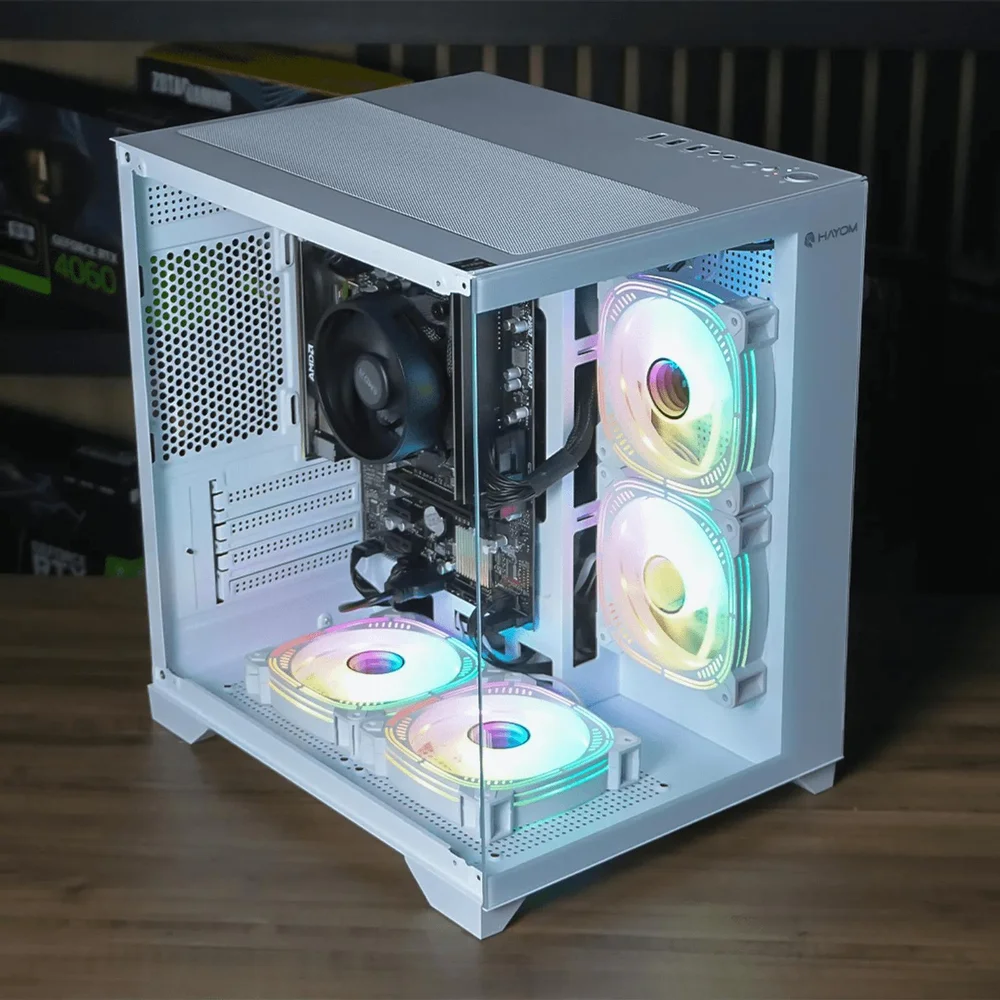 PC Gamer Completo Ryzen 5 5600gt, 16gb Ddr4, SSD Nvme 500gb, 500w 80 Plus, PCrise04-e - view 5