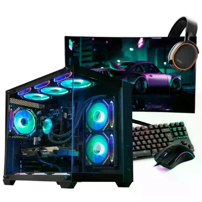 PC Gamer Completo Ryzen 5 5600x, RTX 5060 Ti, 16gb RGB Ddr4, SSD Nvme 500gb, 700w 80 Plus, Wxut6ovp-e
