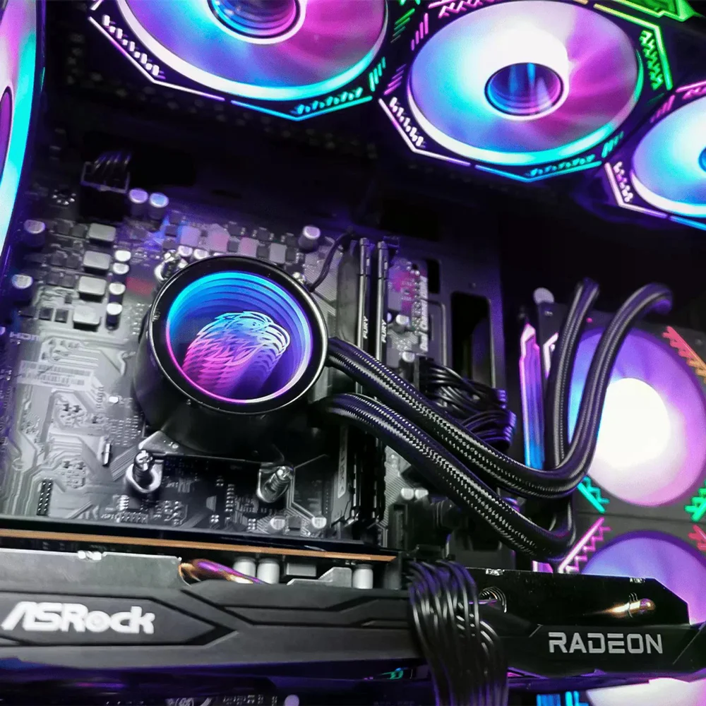 PC Gamer Completo Ryzen 5 5600x, RTX 5060 Ti, 16gb RGB Ddr4, SSD Nvme 500gb, 700w 80 Plus, Wxut6ovp-e - view 2