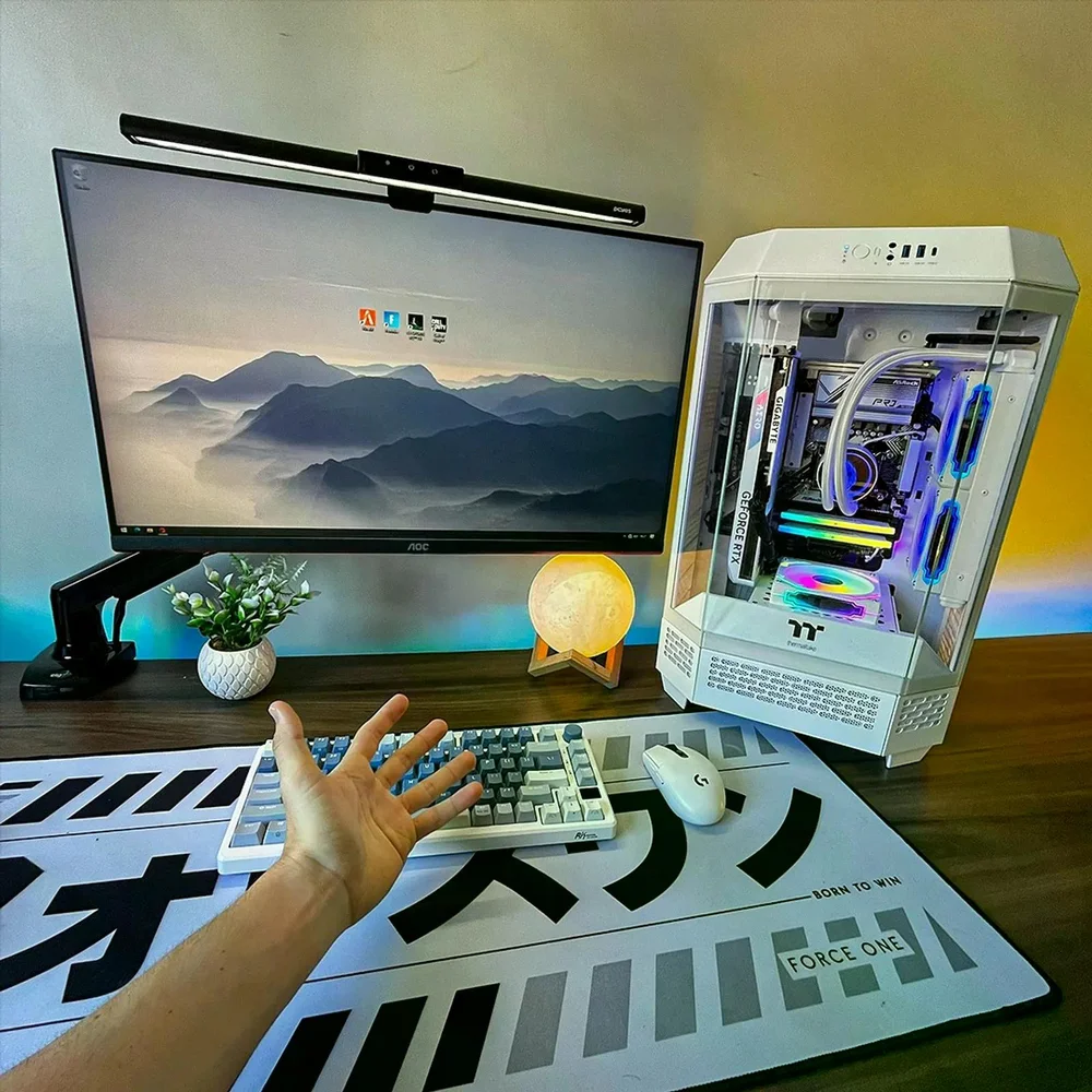 PC Gamer Completo Ryzen 5 7600x, RTX 5060, 16gb Ddr5 RGB, SSD Nvme 1TB, 700w 80 Plus, Rzyc68jt-e - view 2