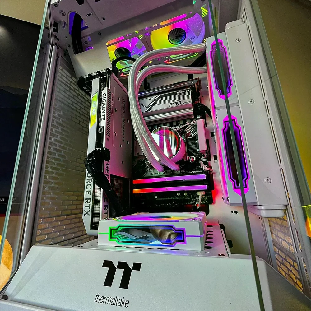 PC Gamer Completo Ryzen 5 7600x, RTX 5060, 16gb Ddr5 RGB, SSD Nvme 1TB, 700w 80 Plus, Rzyc68jt-e - view 3