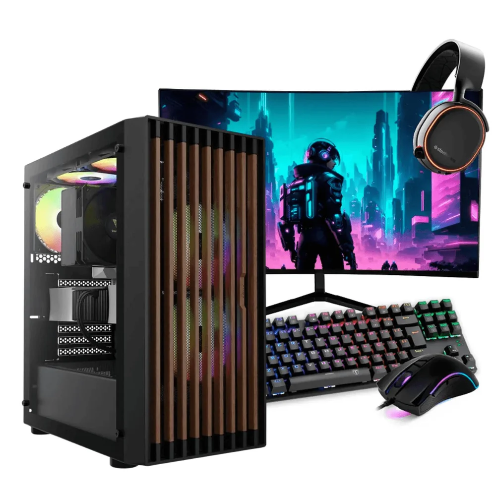 PC Gamer Completo Ryzen 7 5700g, 16gb Ddr4, SSD Nvme 500gb, 500w 80 Plus, 493b4uhi-e