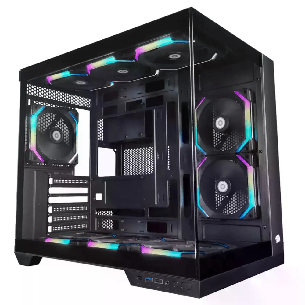 Imagem 3 de 3 do produto PC Gamer Completo Ryzen 7 5700x, RTX 5060 Ti, 16gb RGB Ddr4, SSD Nvme 500gb, 700w 80 Plus, PCgen502-e