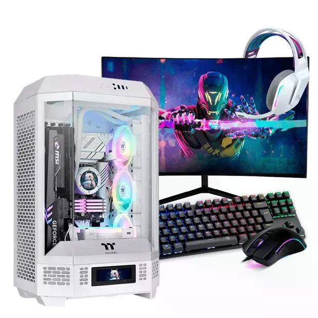 PC Gamer Completo Ryzen 5 7600x, RTX 4060, 16gb Ddr5 RGB, SSD Nvme 1TB, 700w 80 Plus, PCrzn16-e