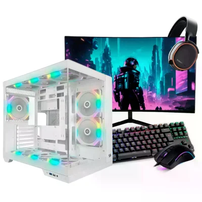 PC Gamer Completo Ryzen 7 5700x, RTX 5060 Ti, 16gb RGB Ddr4, SSD Nvme 500gb, 700w 80 Plus, PCgen504-e