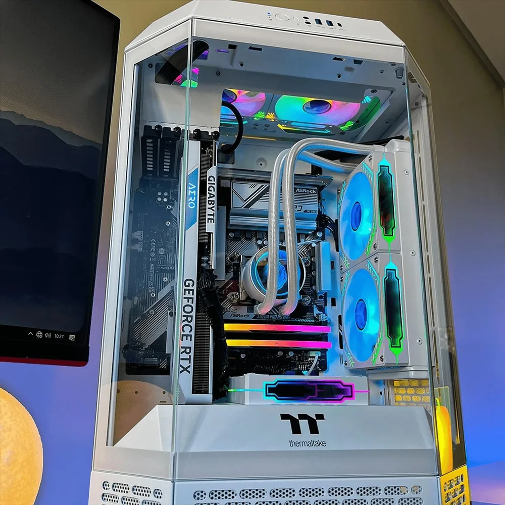 PC Gamer Completo Ryzen 7 5700x, RTX 5060, 32gb RGB, SSD Nvme 1TB, 700w 80 Plus, Zmeeurkw-e - view 3