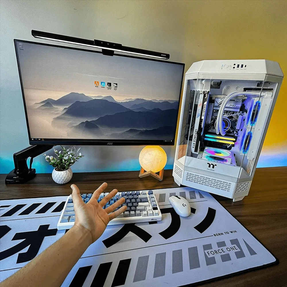PC Gamer Completo Ryzen 7 5700x, RTX 5060, 32gb RGB, SSD Nvme 1TB, 700w 80 Plus, Zmeeurkw-e - view 5