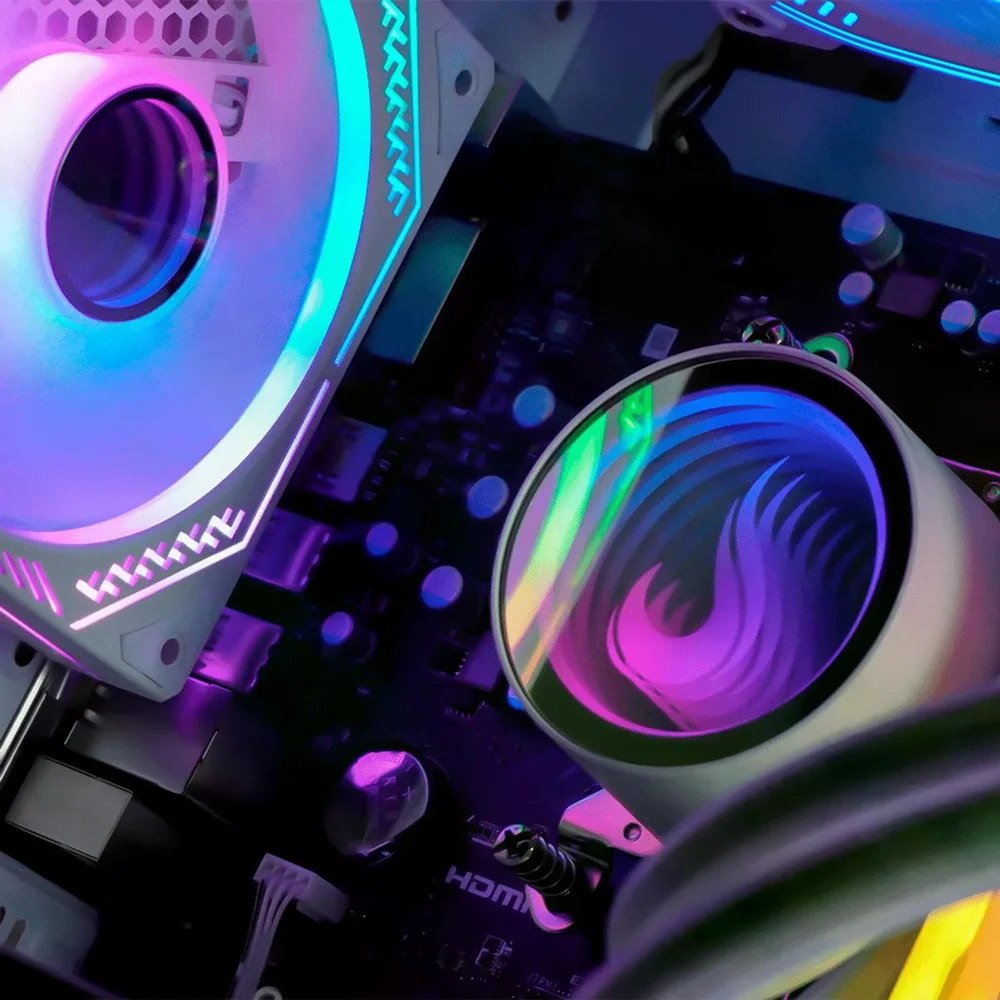 PC Gamer Completo Ryzen 5 8400f, RTX 5060, 16gb Ddr5, SSD Nvme 500gb, 600w 80 Plus, Aqm098-e - view 4