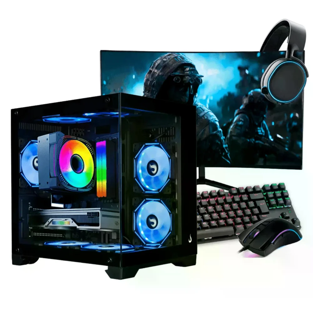PC Gamer Completo Ryzen 5 5600gt, 16gb Ddr4, SSD Nvme 500gb, 500w 80 Plus, PCrise02-e - view 2