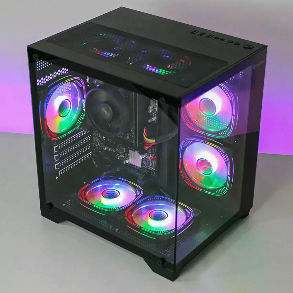PC Gamer Completo Ryzen 5 5600gt, 16gb Ddr4, SSD Nvme 500gb, 500w 80 Plus, PCrise02-e - view 3