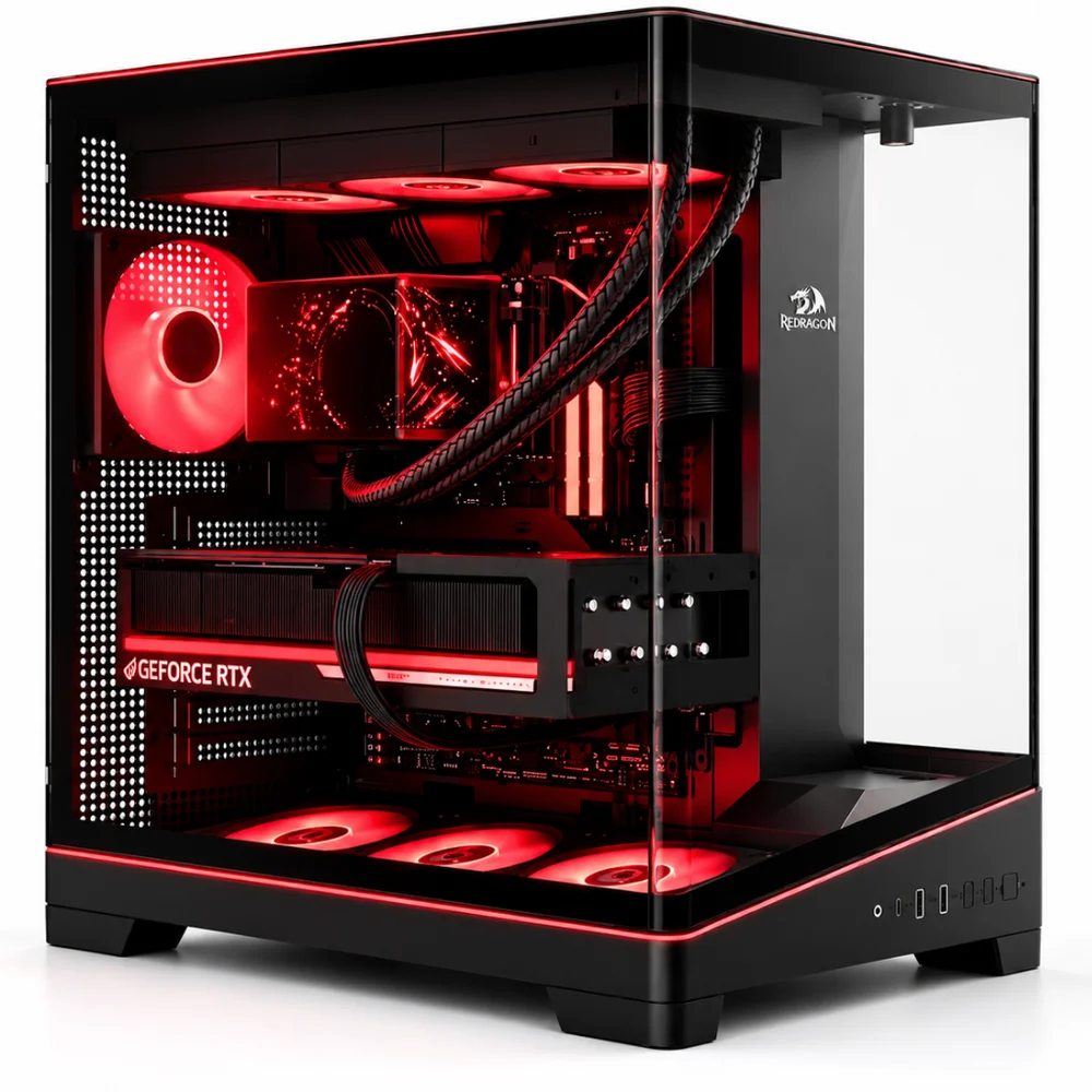 PC Gamer Completo Ryzen 5 8400f, Rx 9060 Xt, 16gb Ddr5, SSD Nvme 500gb, 600w 80 Plus, Gm5pa069-e - view 4