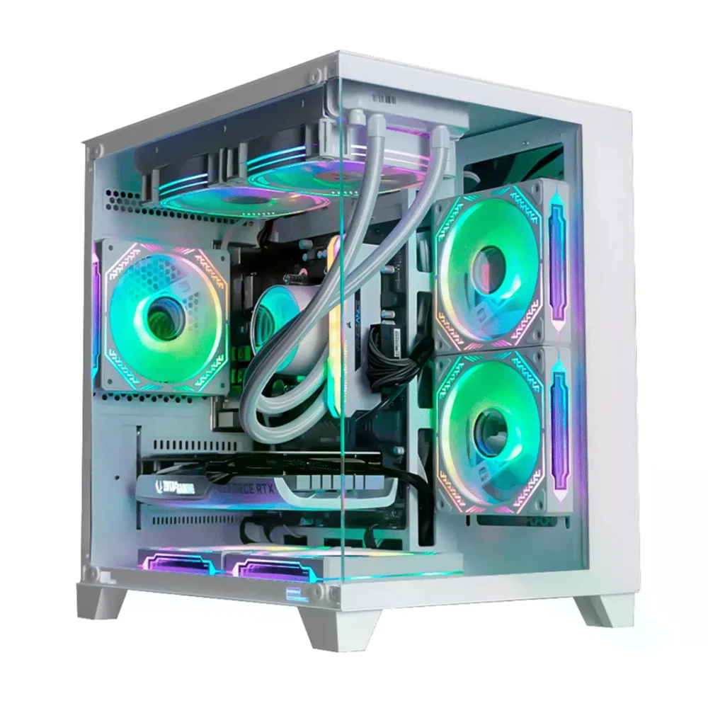 PC Gamer Ryzen 5 4500, RTX 2060, 16gb Ddr4, SSD Nvme 500gb, 600w 80 Plus, PCr7g35-e