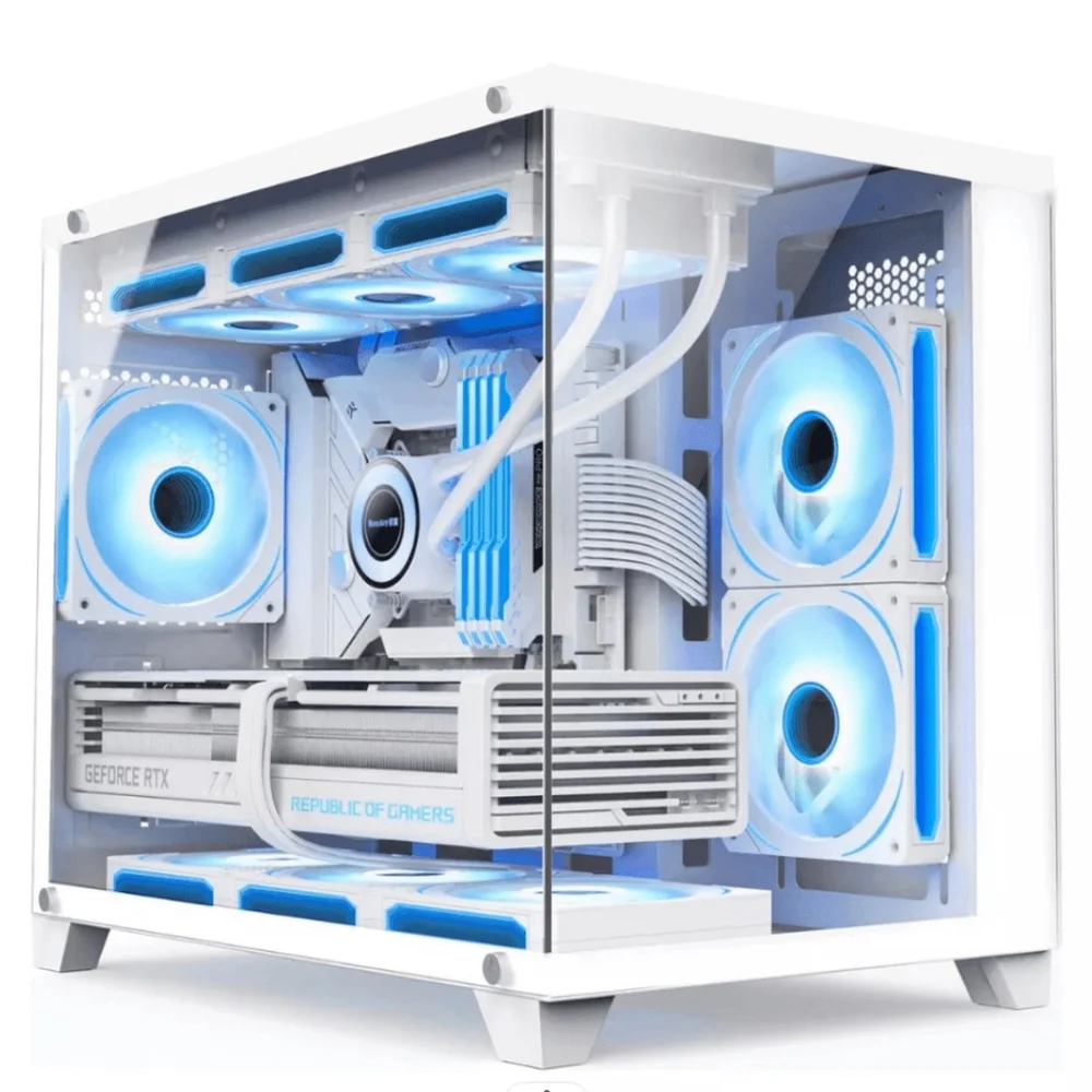 PC Gamer Ryzen 5 5500, RTX 5060, 16gb Ddr4, SSD Nvme 500gb, 600w 80 Plus, 8m3ph0s0-e